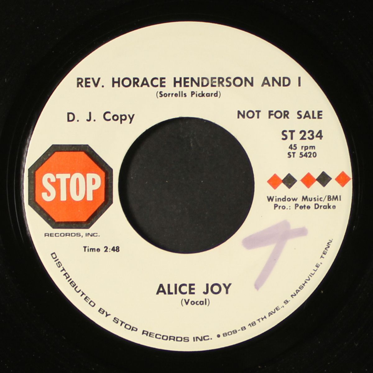 try to read my lips / rev. horance henderson & i by ALICE JOY