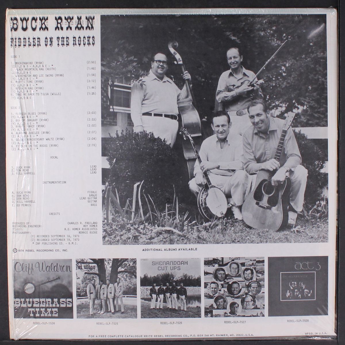 fiddler on the rocks by BUCK RYAN