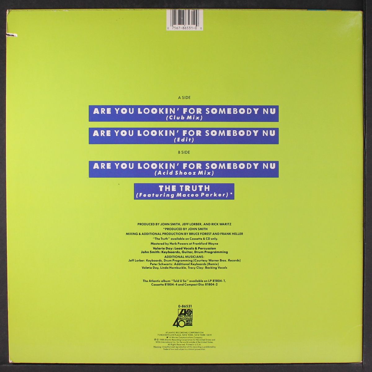 are you lookin' for somebody nu by NU SHOOZ