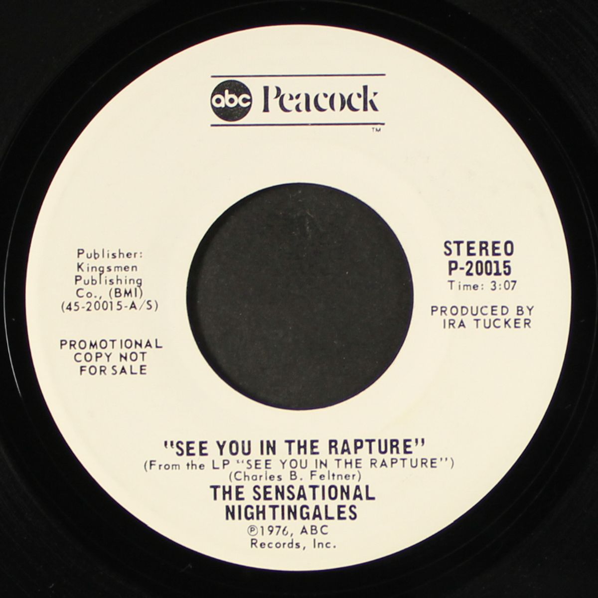 see you in the rapture / mono by SENSATIONAL NIGHTINGALES