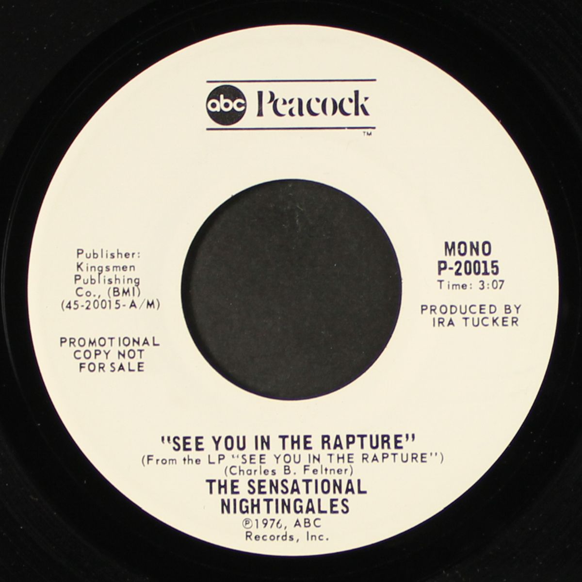 see you in the rapture / mono by SENSATIONAL NIGHTINGALES
