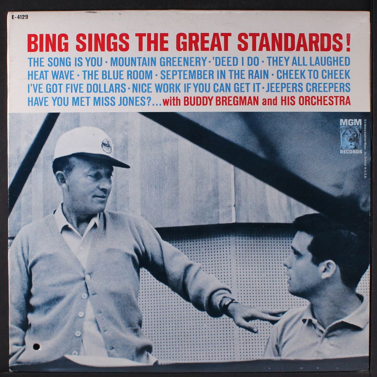 sings the great standards by BING CROSBY