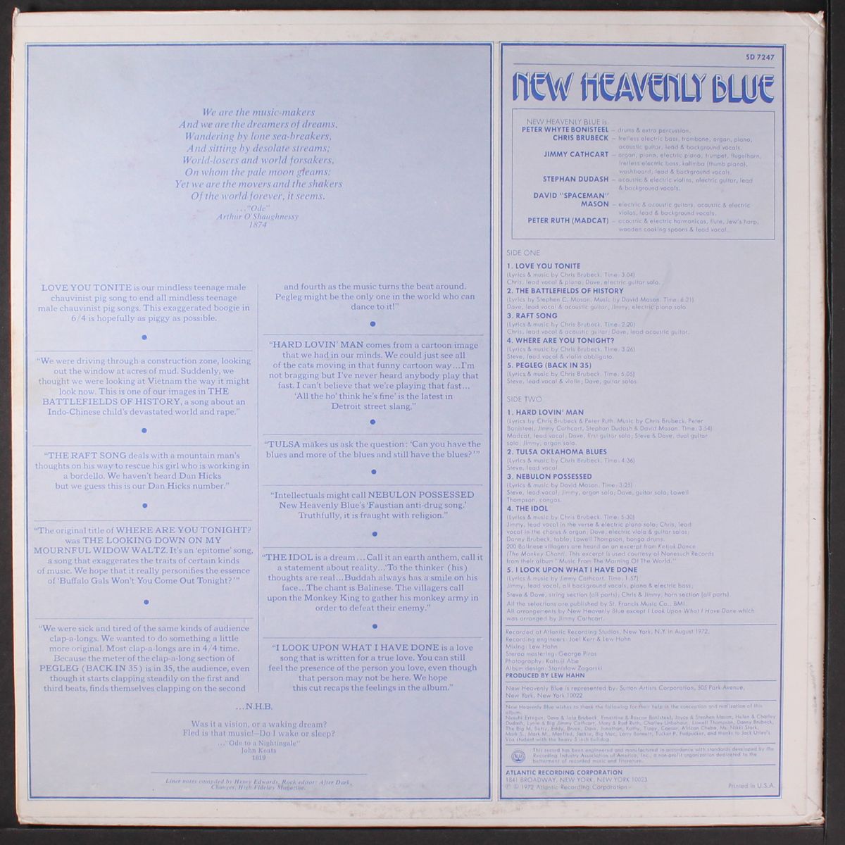 new heavenly blue by NEW HEAVENLY BLUE