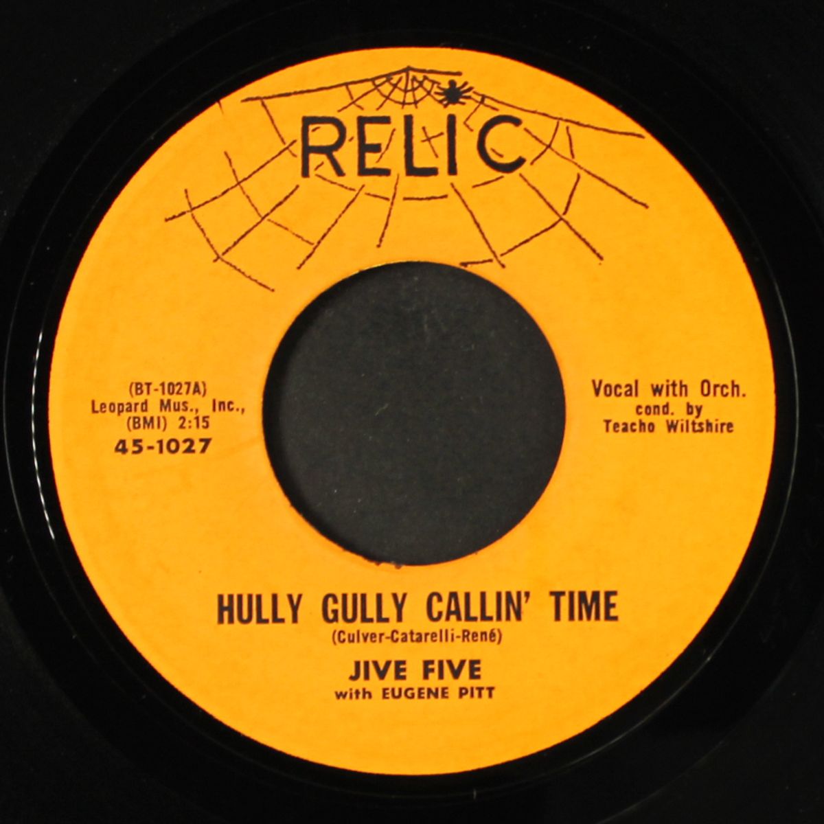 no not again / hully gully callin' time by JIVE FIVE