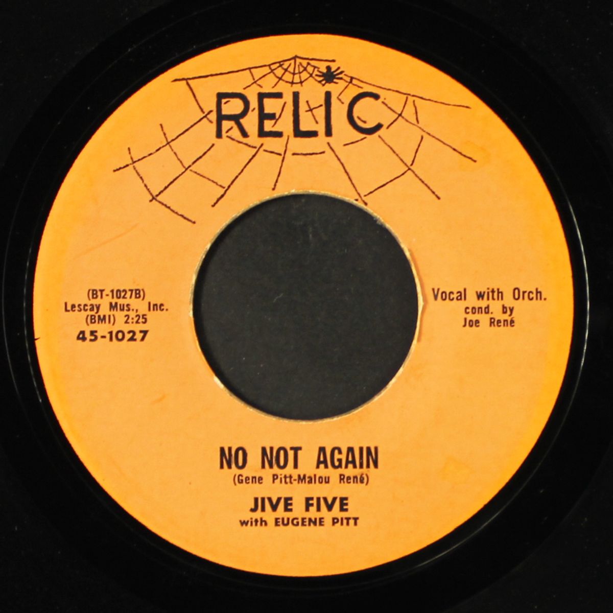 no not again / hully gully callin' time by JIVE FIVE