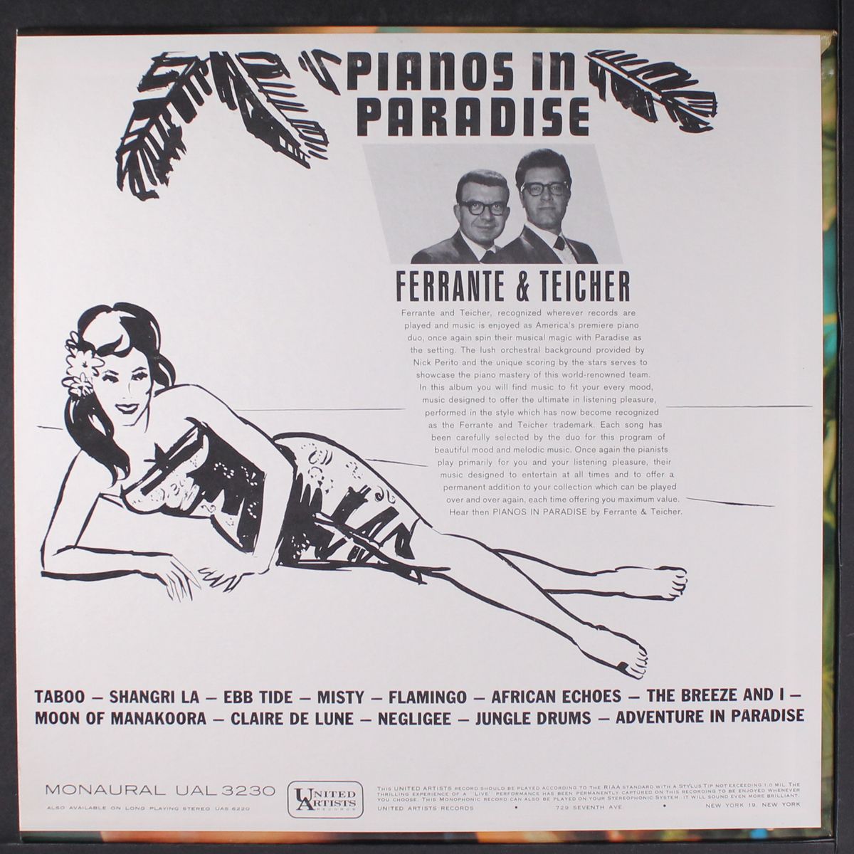 pianos in paradise by FERRANTE & TEICHER