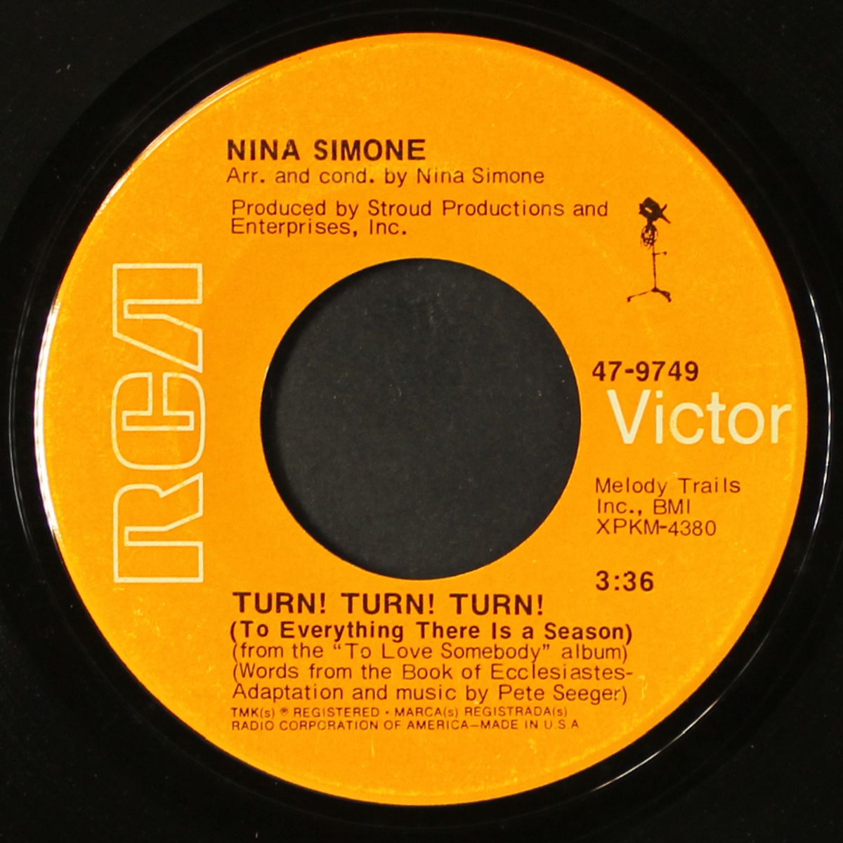suzanne / turn! turn! turn! by NINA SIMONE