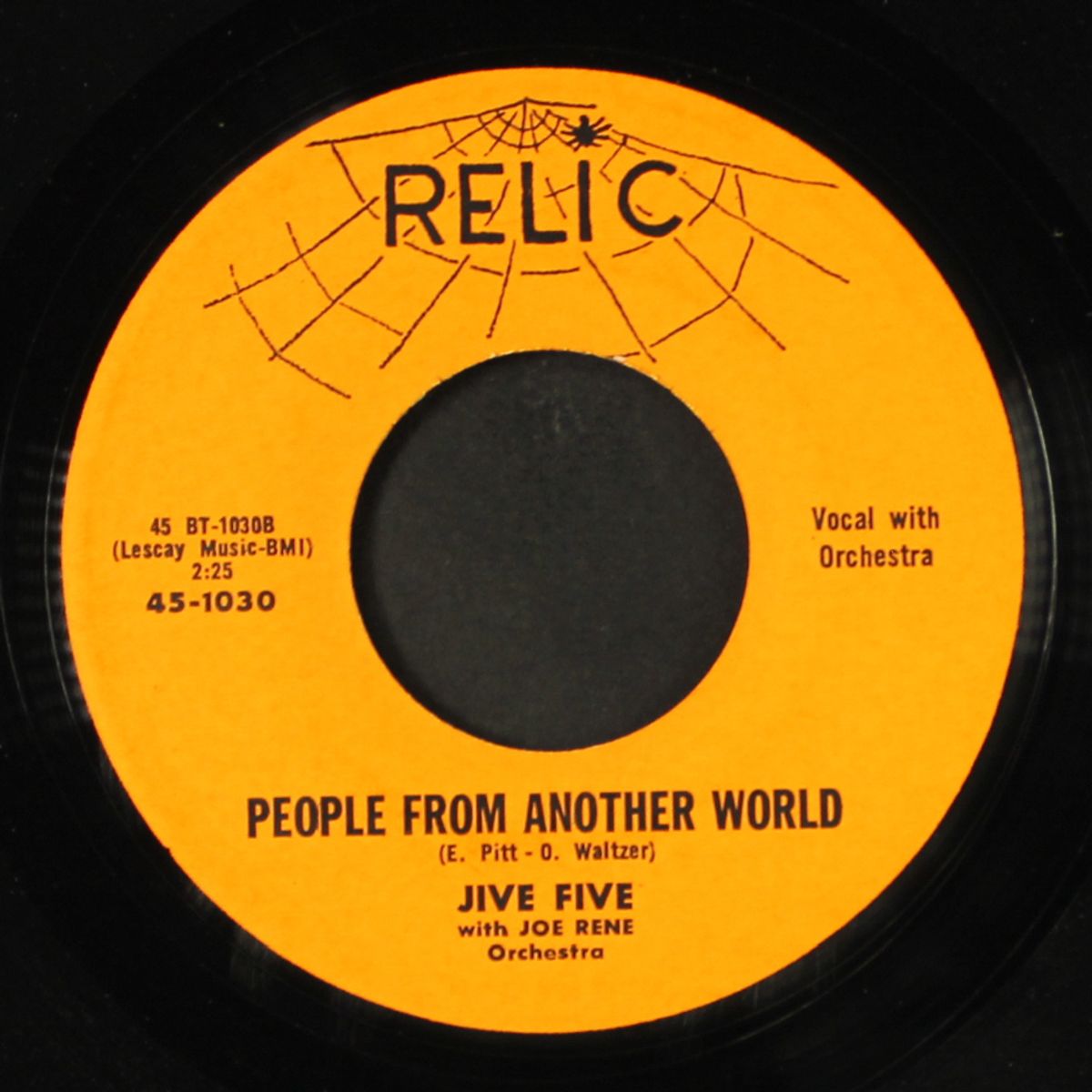 never, never / people from another world by JIVE FIVE