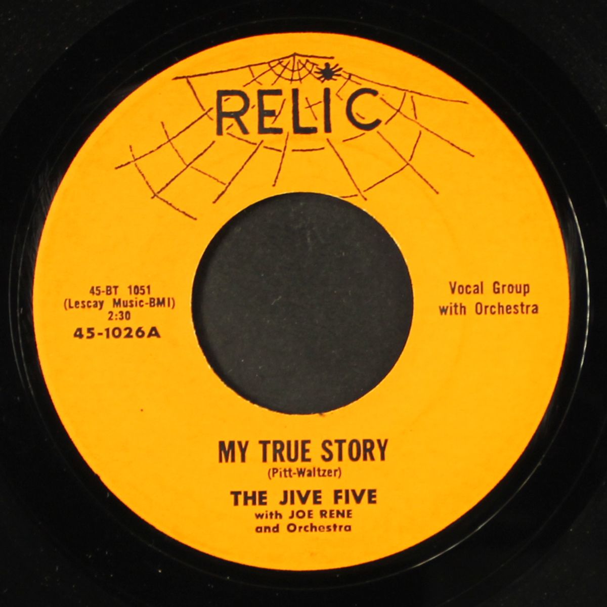 my true story / when i was single by JIVE FIVE