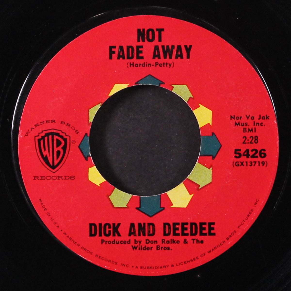 not fade away / the gift by DICK & DEEDEE