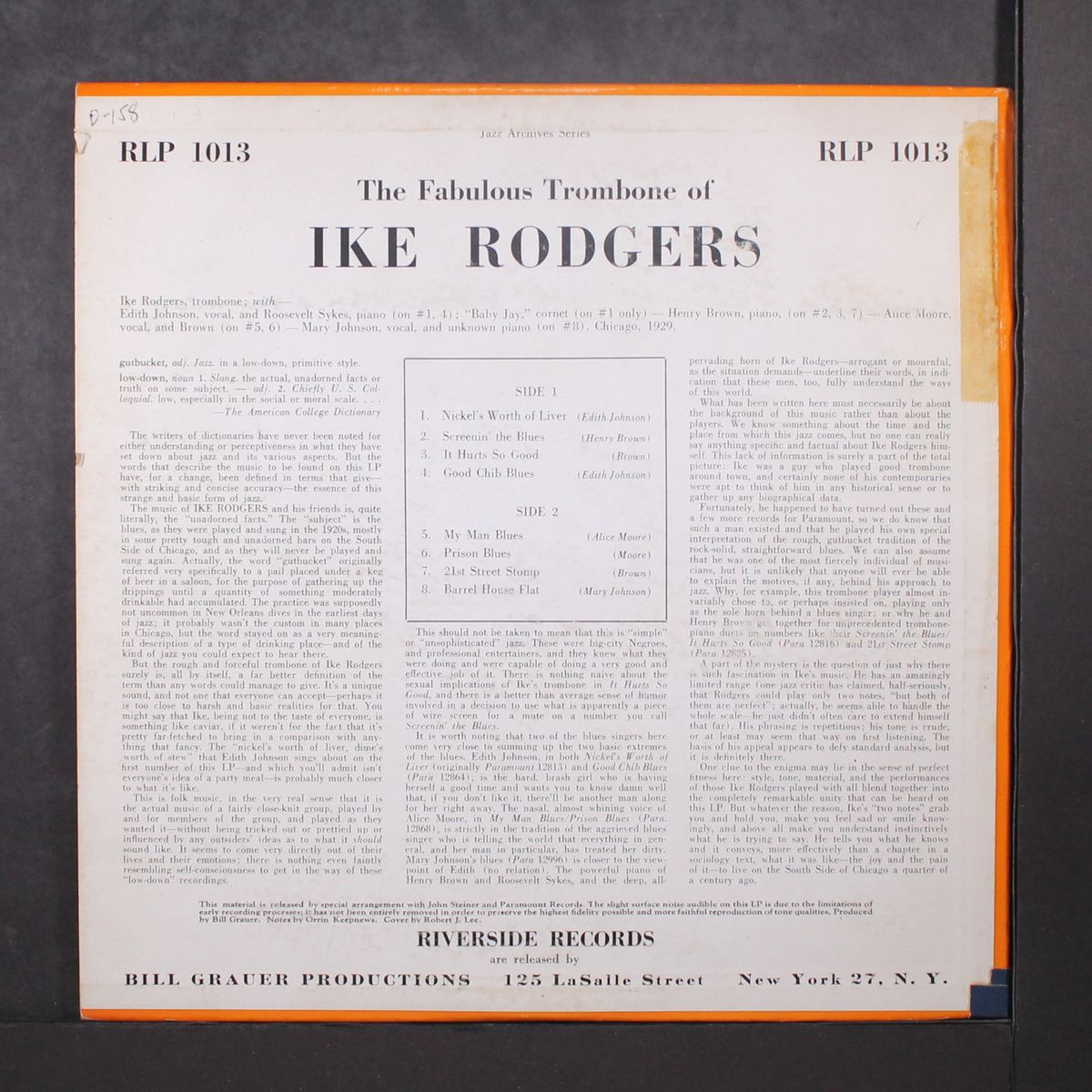 the fabulous trombone of by IKE RODGERS