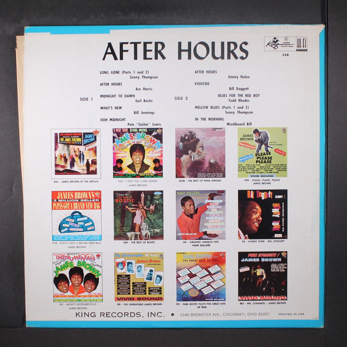 after hours by VARIOUS