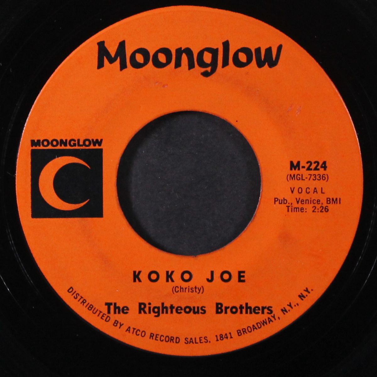 koko joe / b-flat blues by RIGHTEOUS BROTHERS