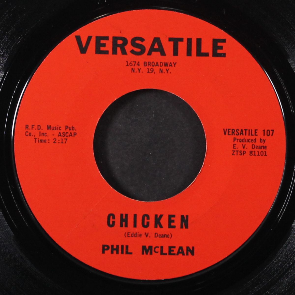 small sad sam / chicken by PHIL MCLEAN