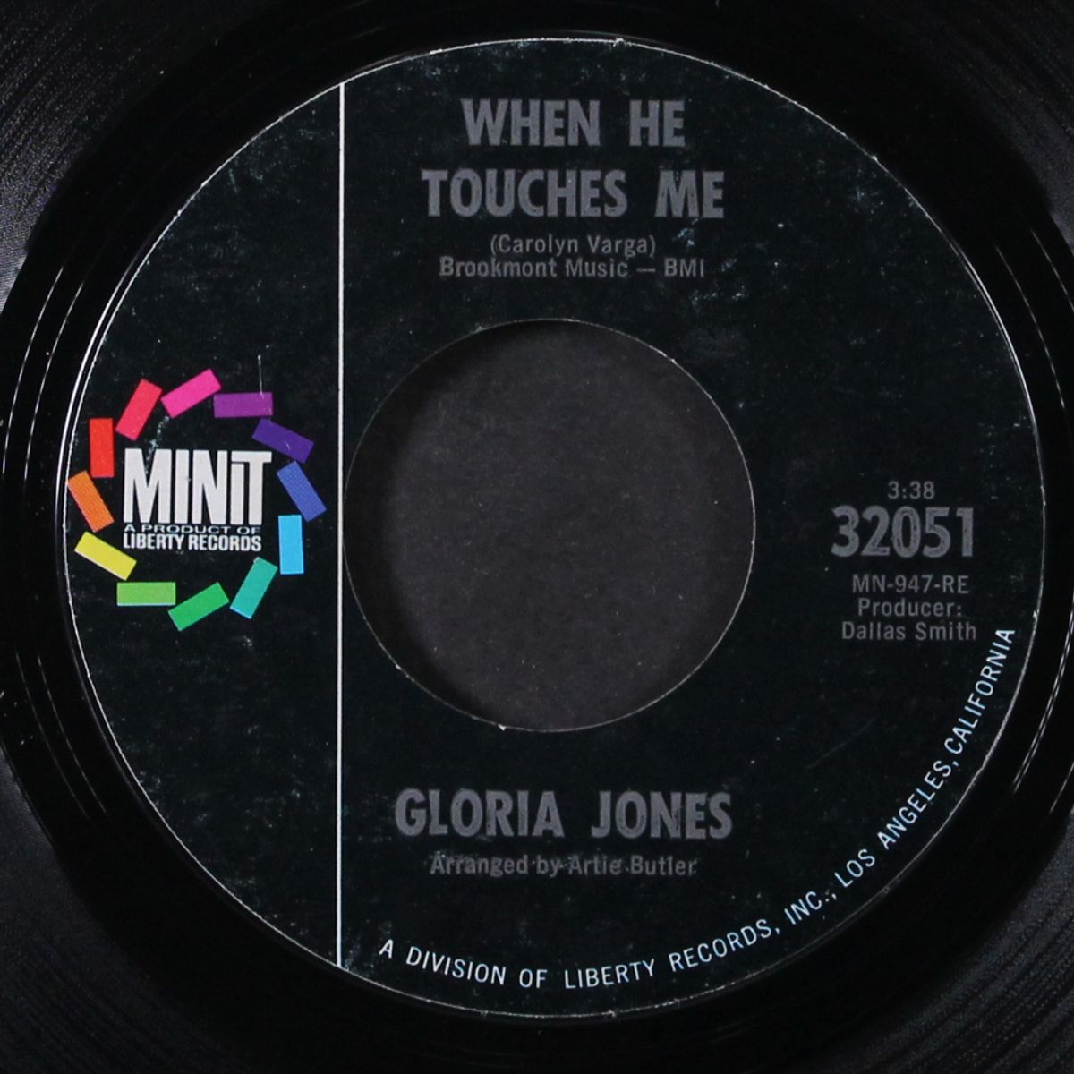 look what you started / when he touches me by GLORIA JONES