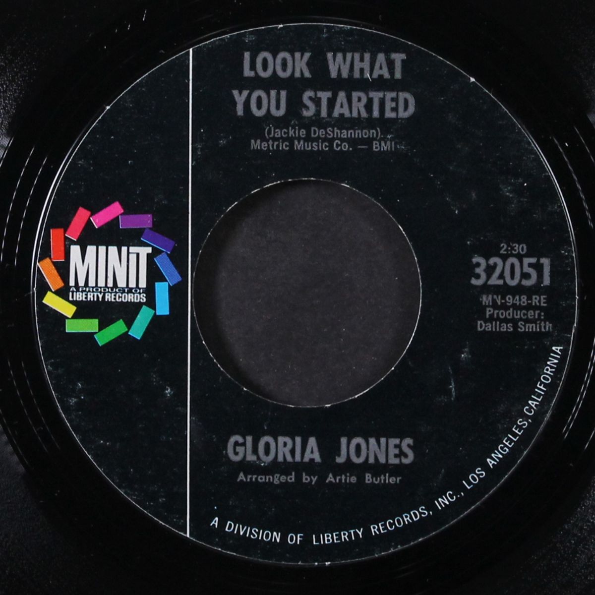 look what you started / when he touches me by GLORIA JONES