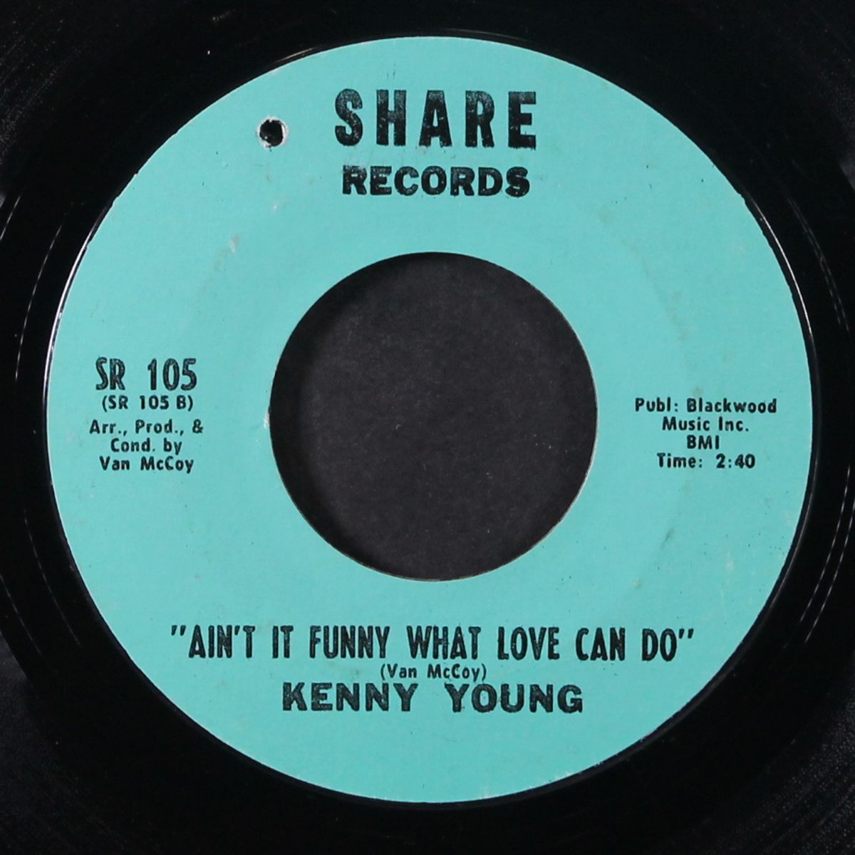 ain't it funny what love can do by KENNY YOUNG