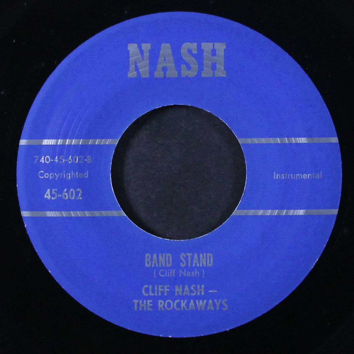 tell me baby / band stand by CLIFF NASH