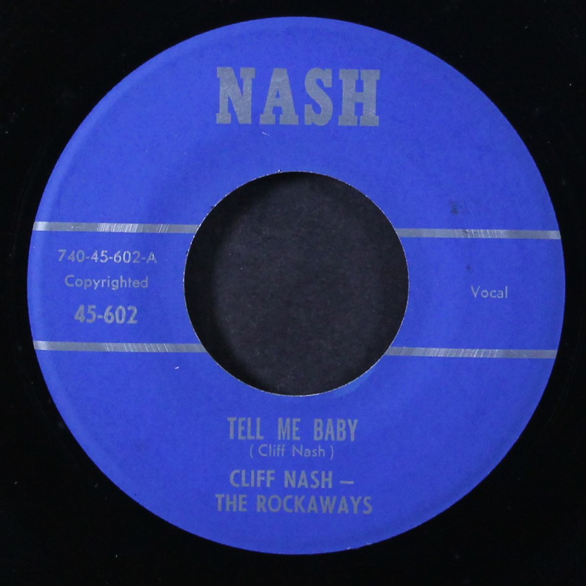 tell me baby / band stand by CLIFF NASH