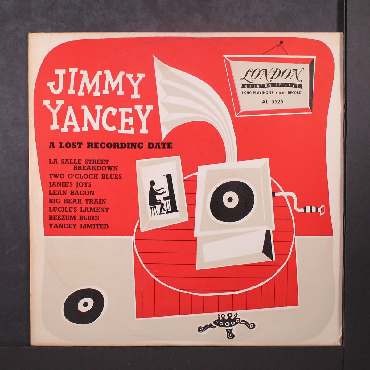 a lost recording date by JIMMY YANCEY