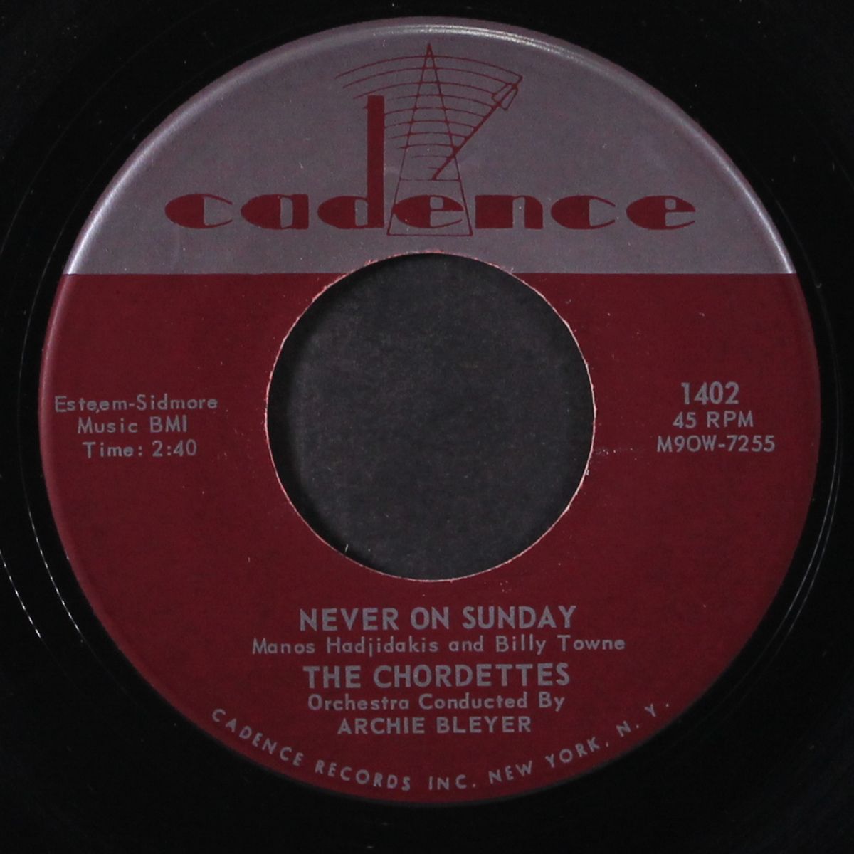 never on sunday / faraway star by CHORDETTES