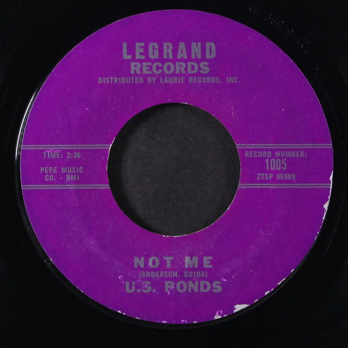 not me / give me one more chance by GARY 'U.S.' BONDS