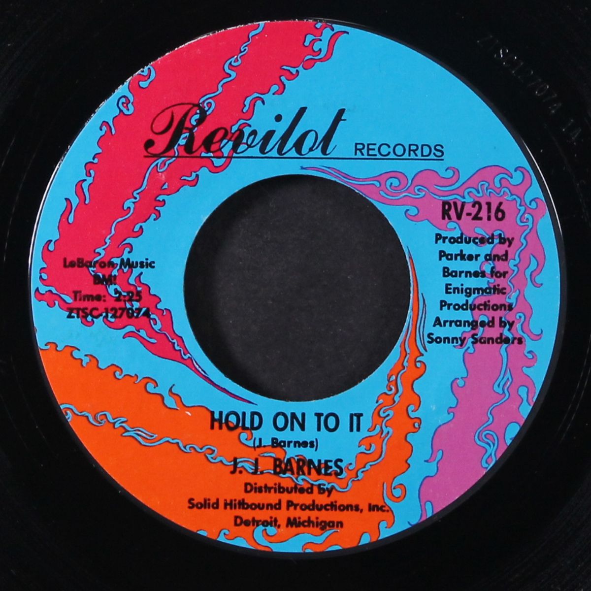 now she's gone / hold on to it by J.J. BARNES