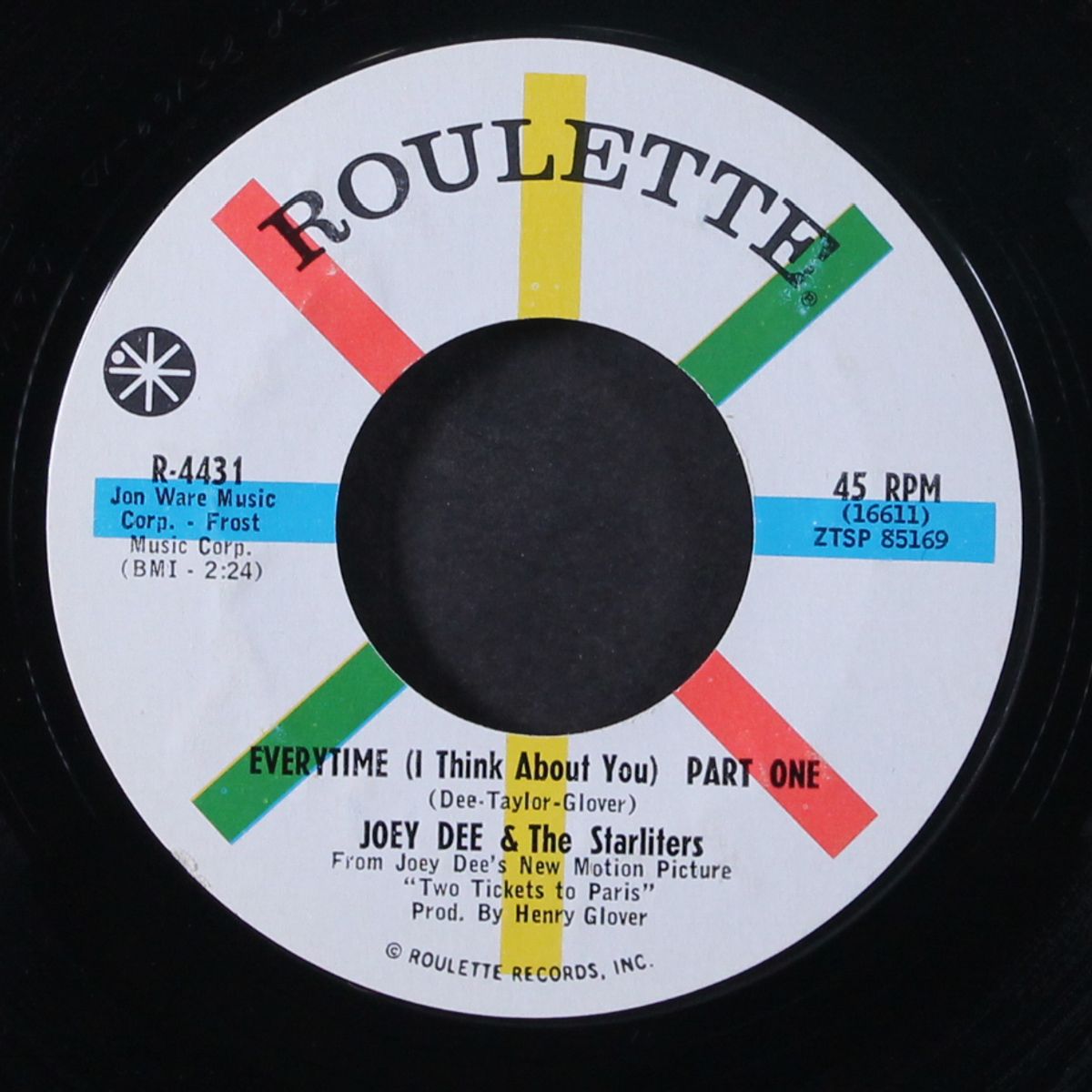everytime / part 2 by JOEY DEE & STARLITERS