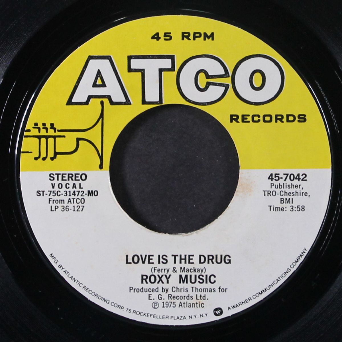 love is the drug / both ends burning by ROXY MUSIC