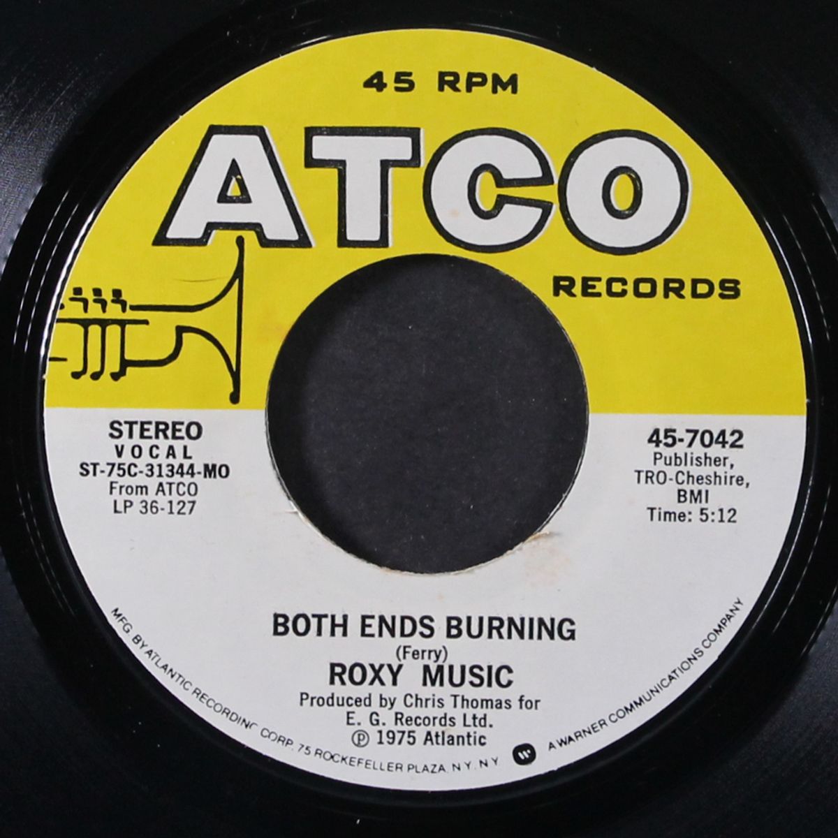 love is the drug / both ends burning by ROXY MUSIC