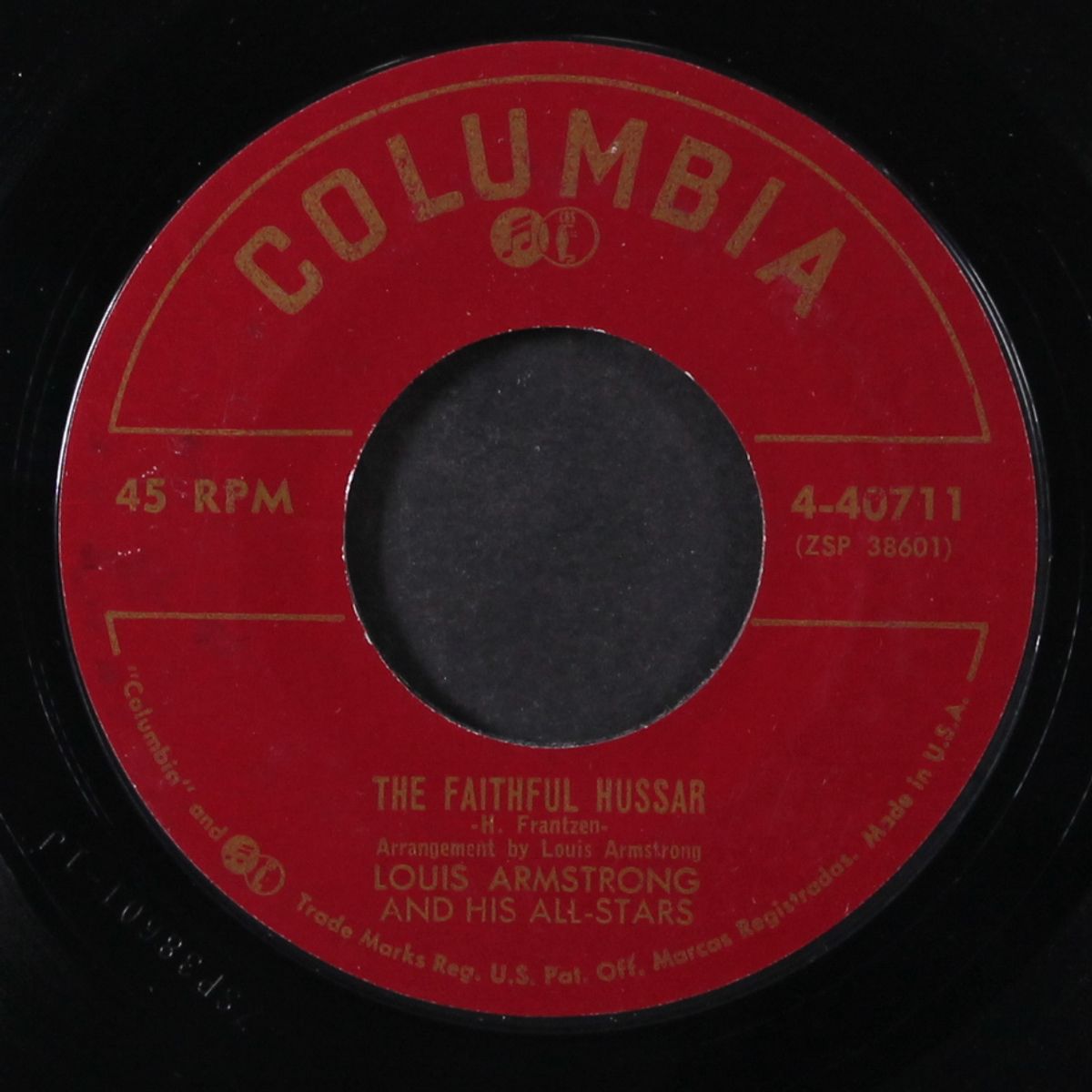 six foot four / the faithful hussar by LOUIS ARMSTRONG