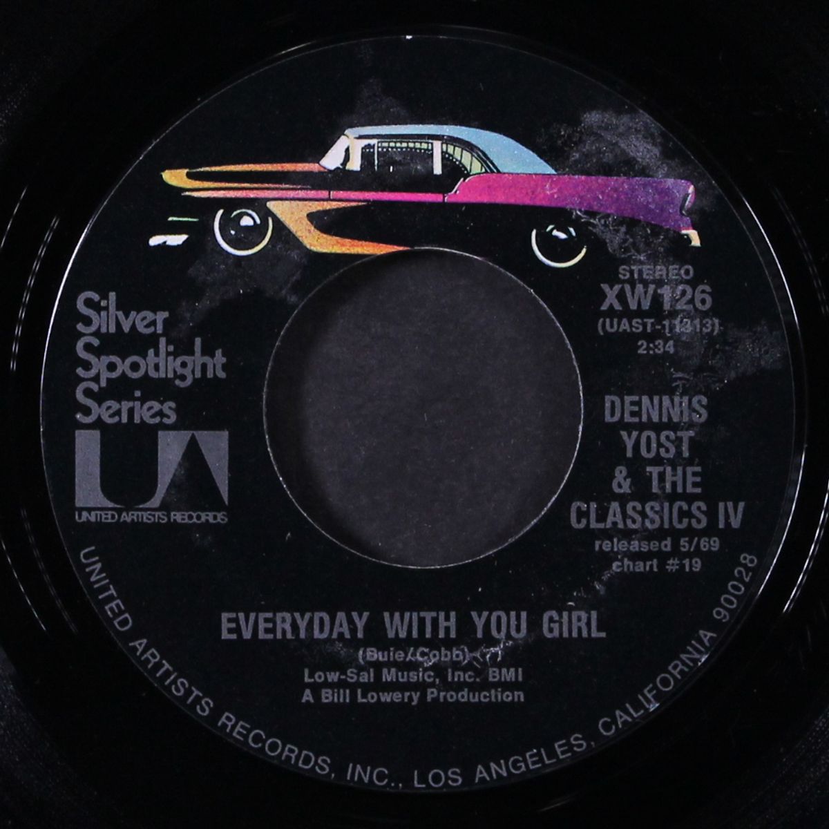 traces / everyday with you girl by DENNIS YOST & CLASSICS IV