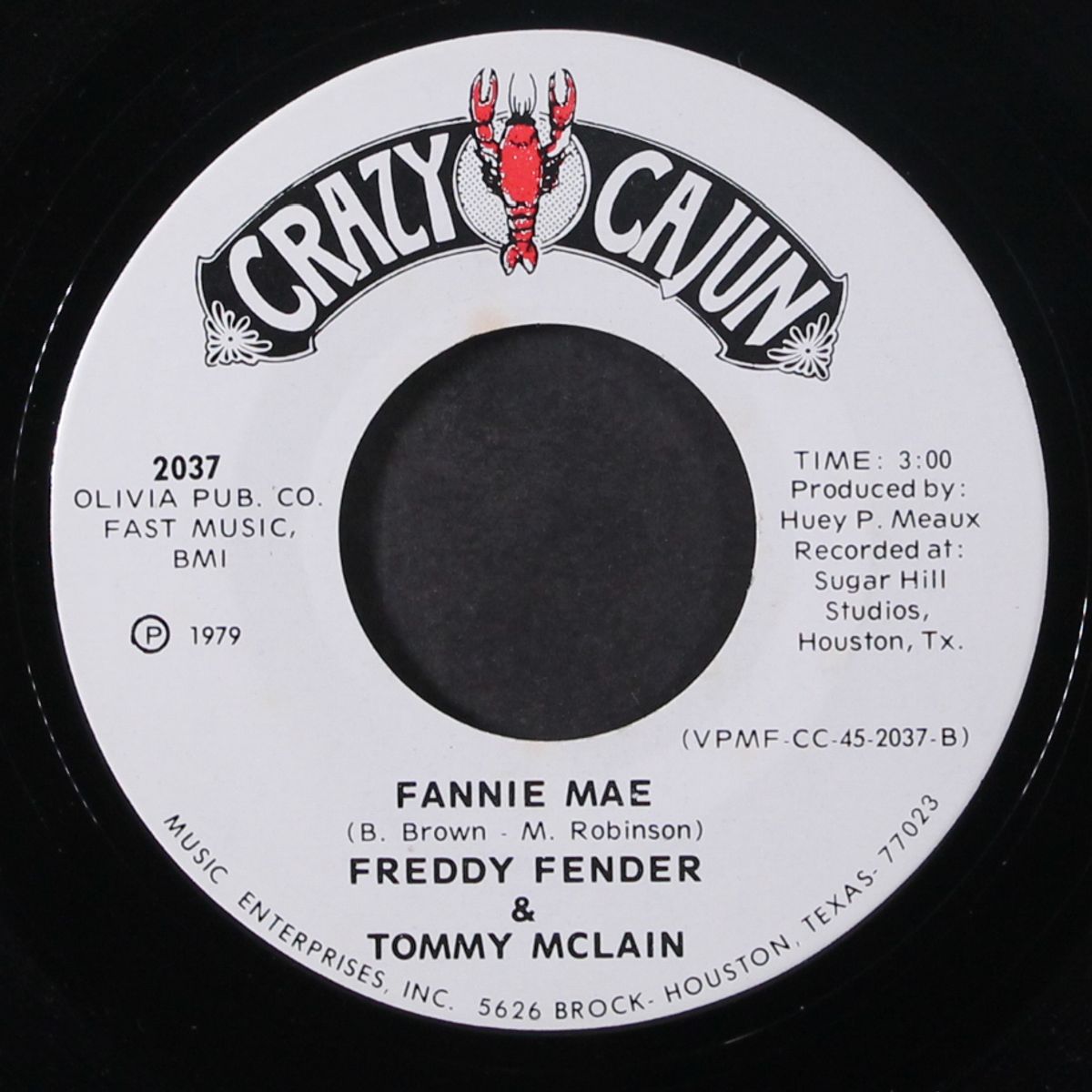 going out with the tide by FREDDY FENDER & TOMMY MCCLAIN