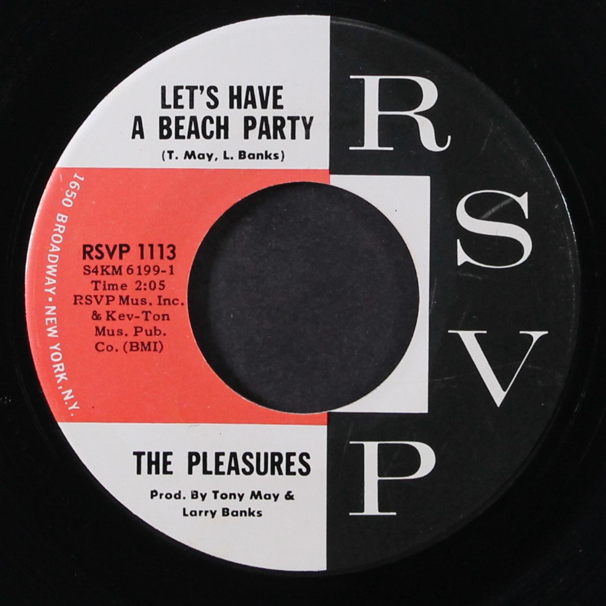 let's have a beach party / don't you know by PLEASURES