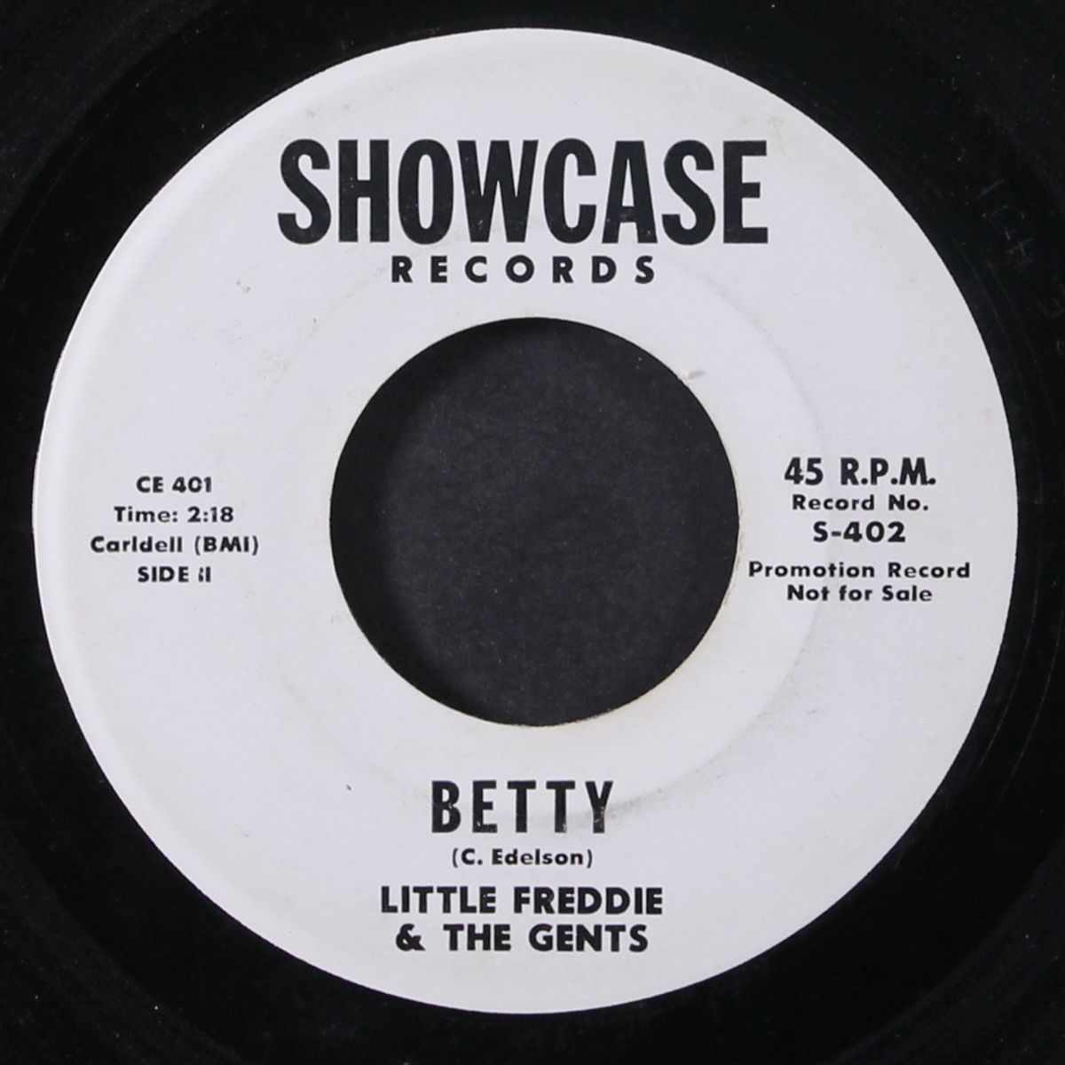 betty / push, kick, shout by LITTLE FREDDIE & GENTS