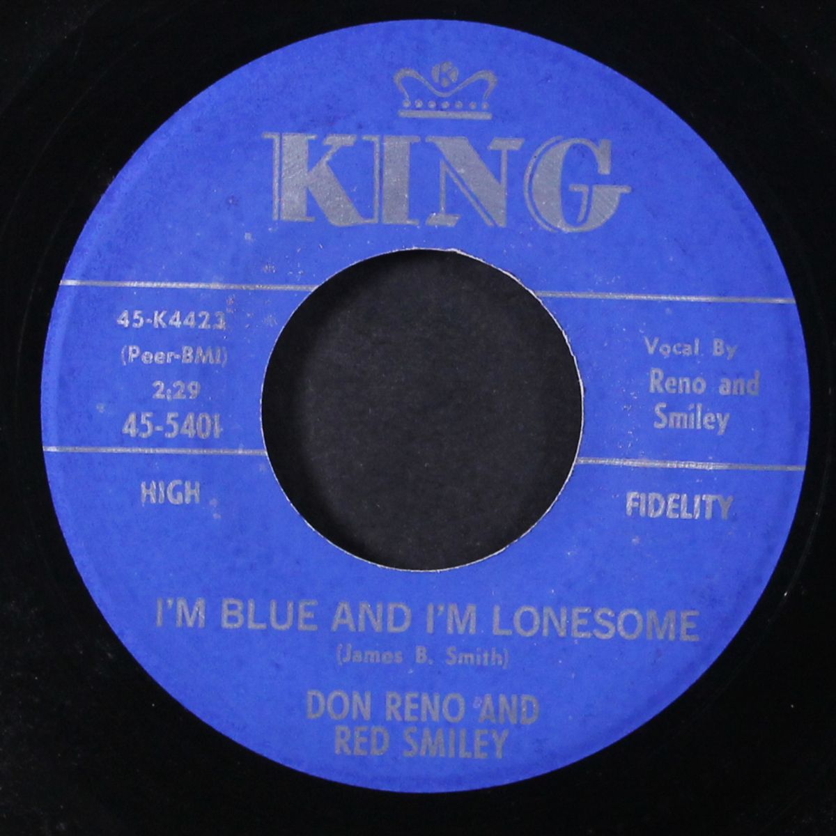 i'm blue and i'm lonesome / the lord's last supper by RENO & SMILEY