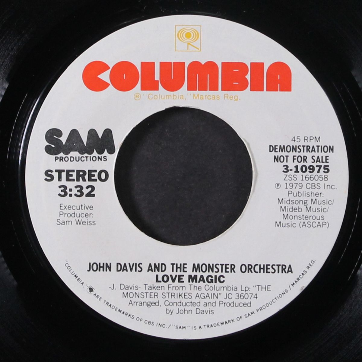 love magic / holler by JOHN DAVIS & MONSTER ORCHESTRA