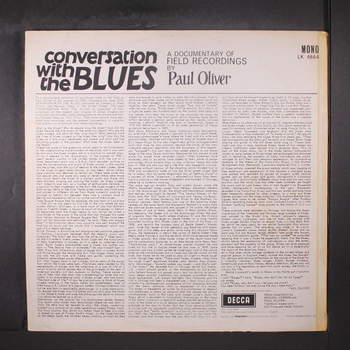 conversation with the blues by VARIOUS