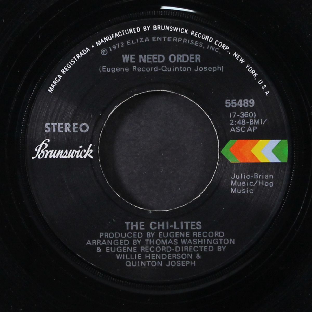 we need order / living in the footsteps of another man by CHI-LITES