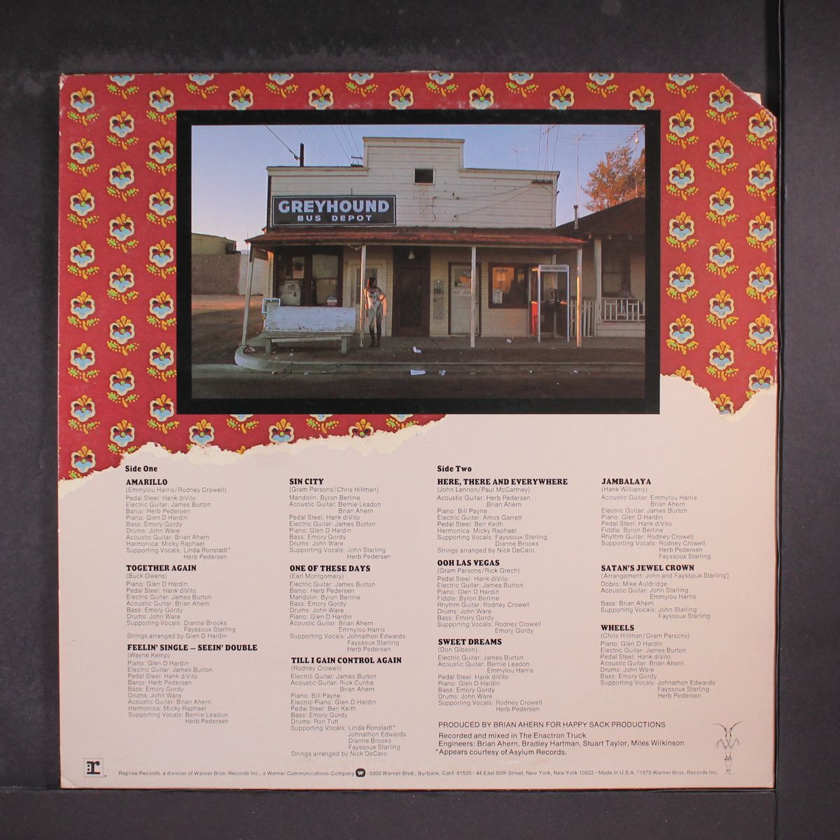 elite hotel by EMMYLOU HARRIS