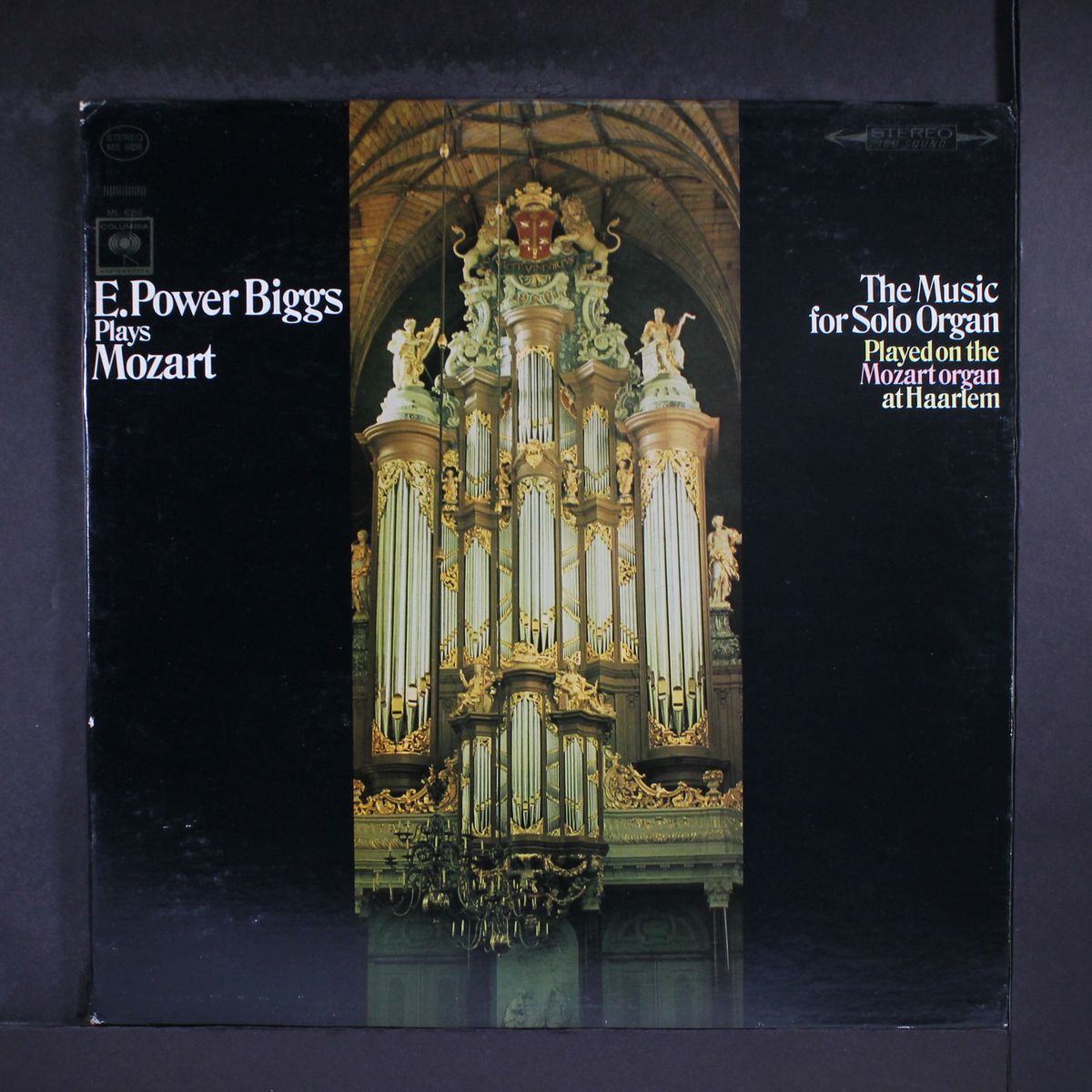 plays mozart by E. POWER BIGGS