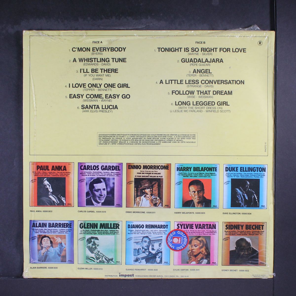 le disque d'or by ELVIS PRESLEY