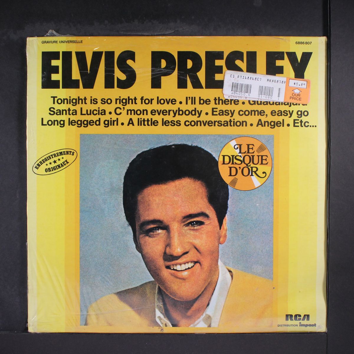 le disque d'or by ELVIS PRESLEY