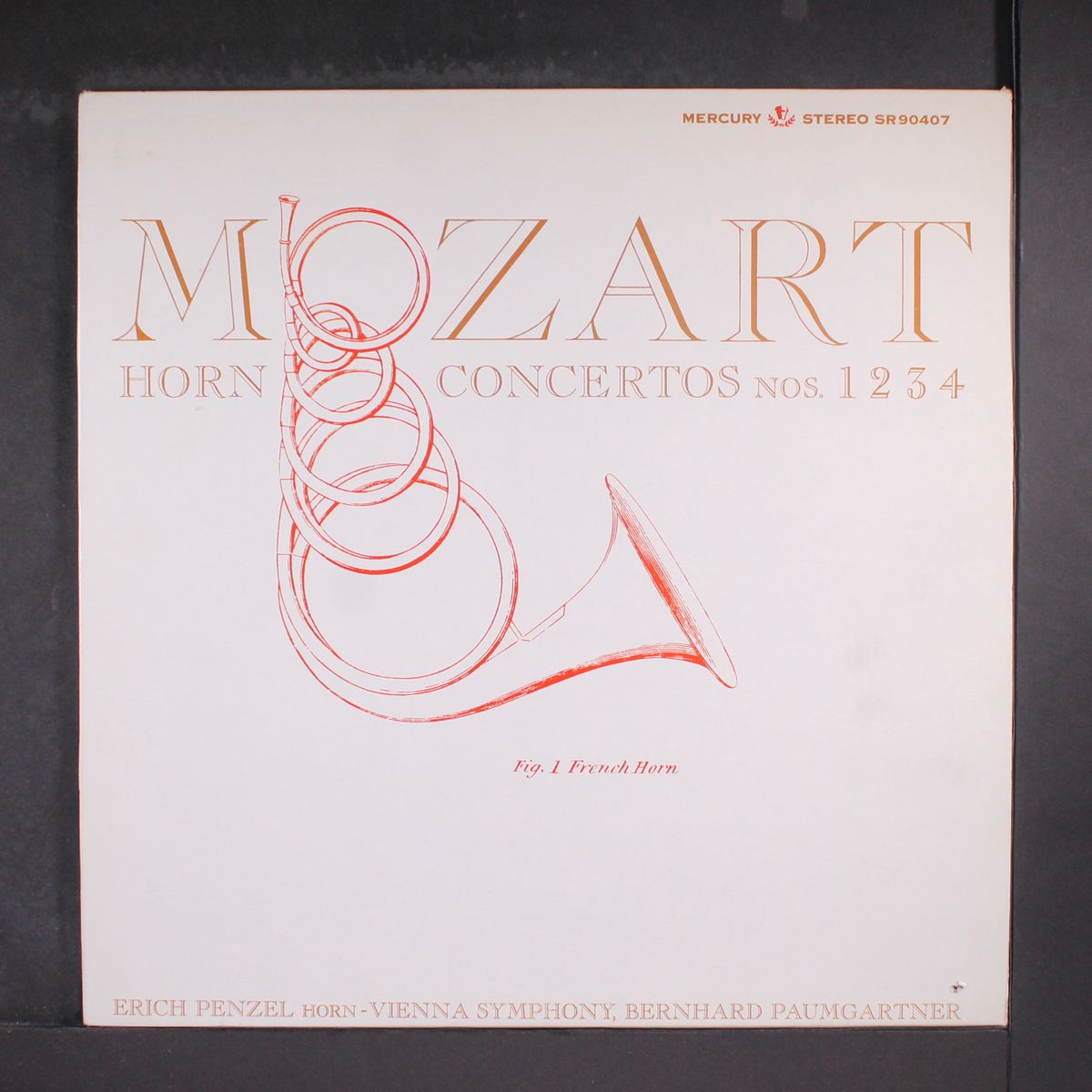 mozart; horn concertos nos. 1, 2, 3, 4 by BERNHARD PAUMGARTNER