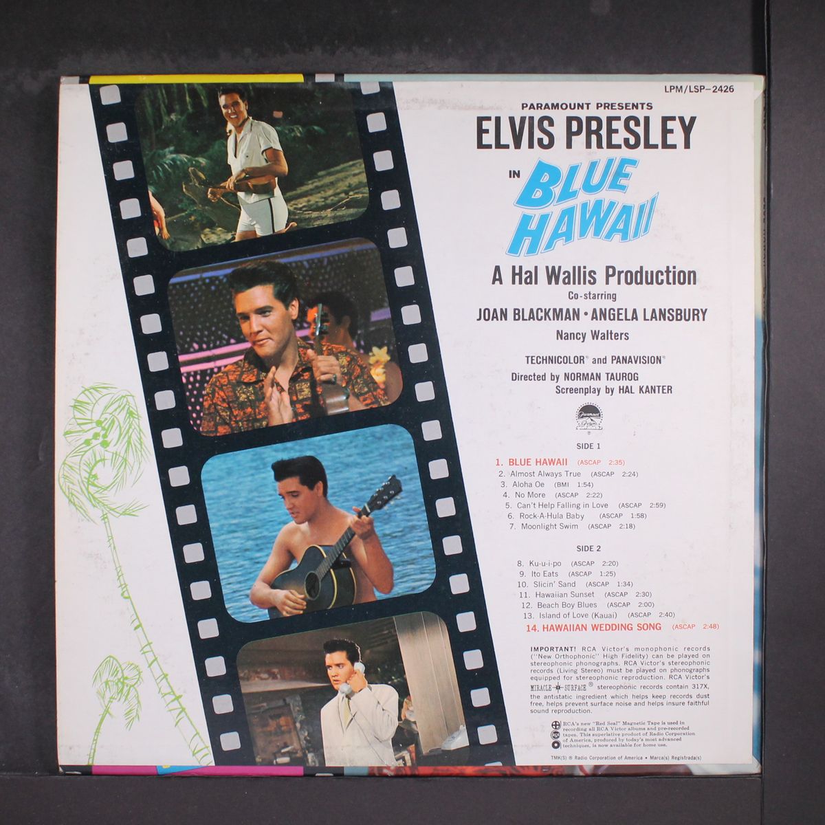 blue hawaii by ELVIS PRESLEY