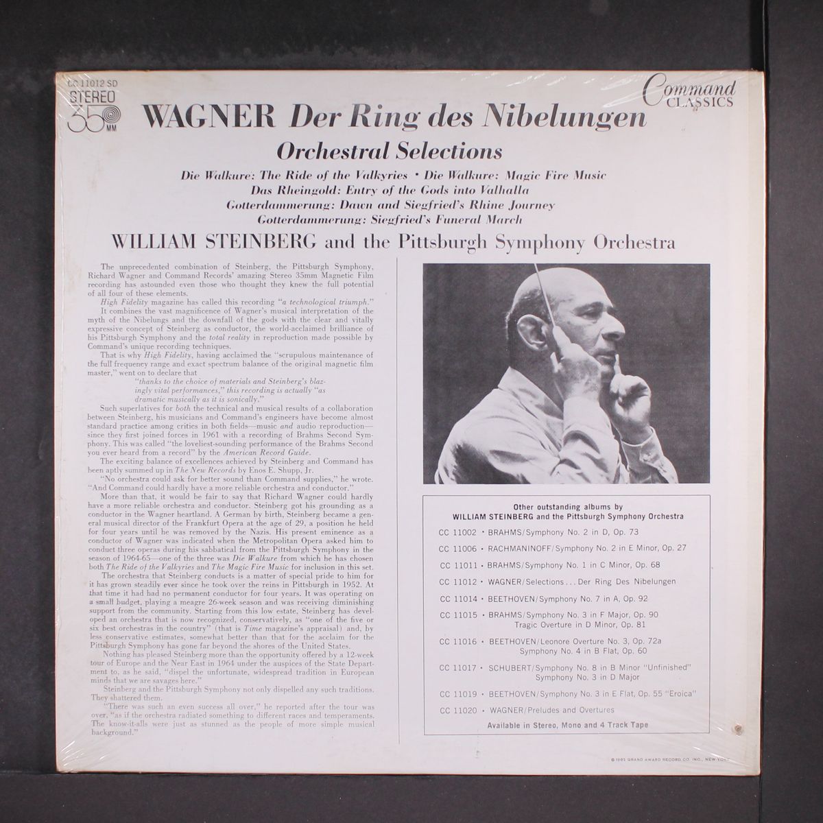 wagner: der ring des nibelungen by WILLIAM STEINBERG
