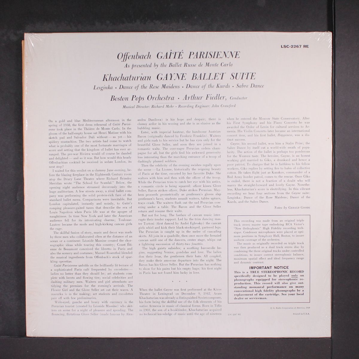 gaite parisienne by ARTHUR FIEDLER & BOSTON POPS