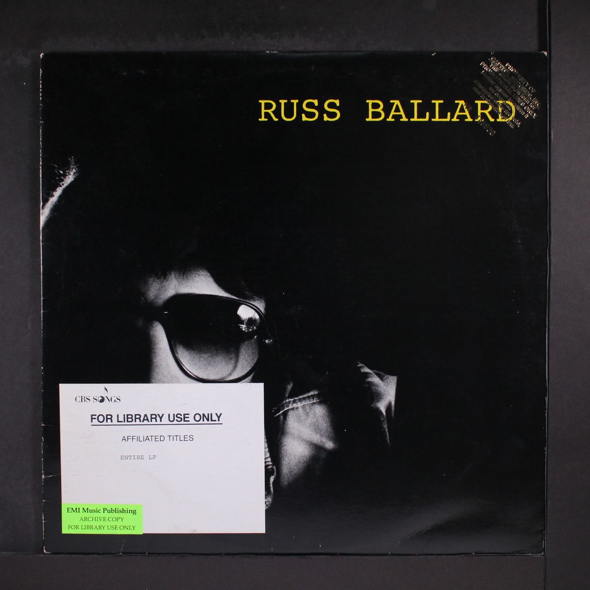 russ ballard by RUSS BALLARD