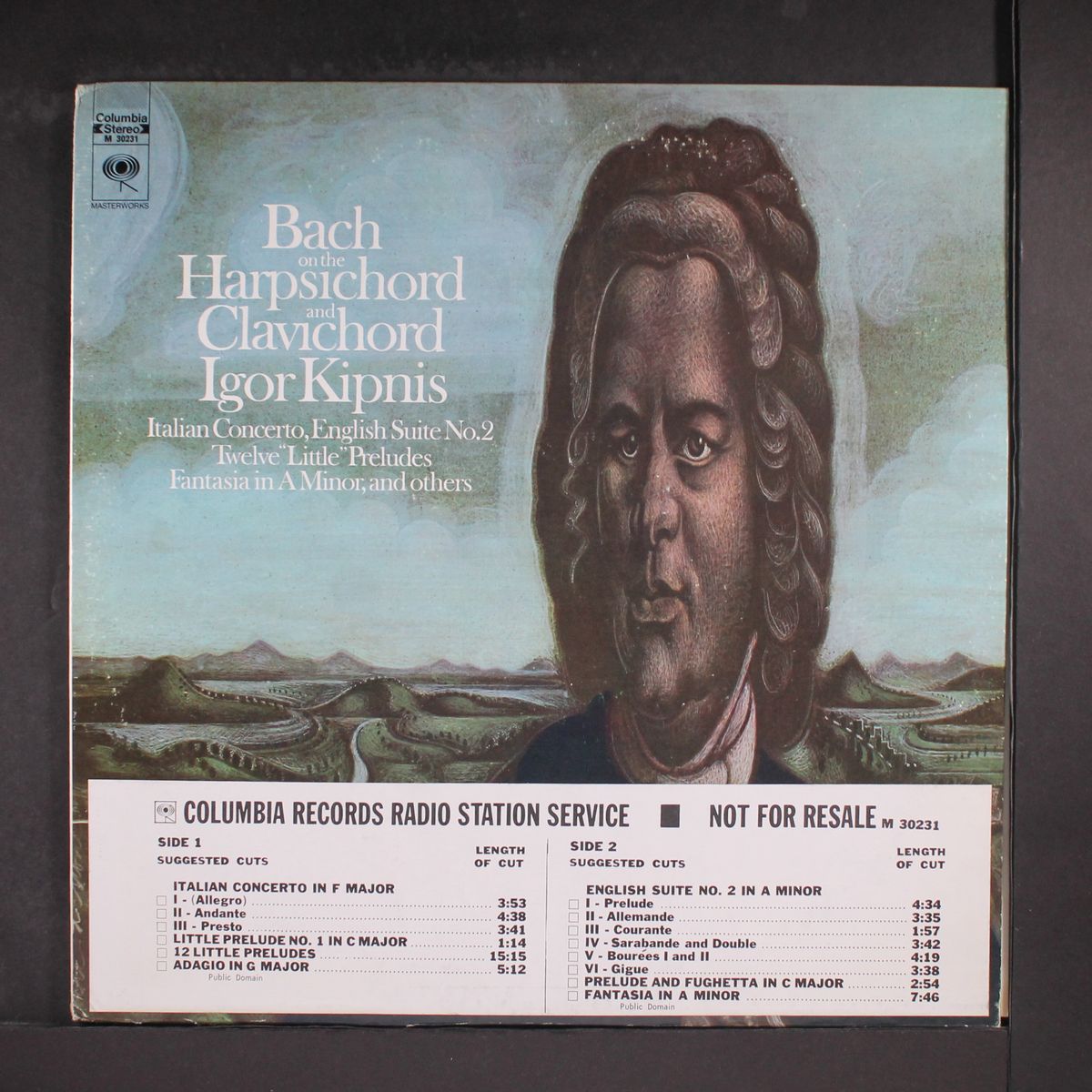 bach on the harpsichord and clavichord by IGOR KIPNIS
