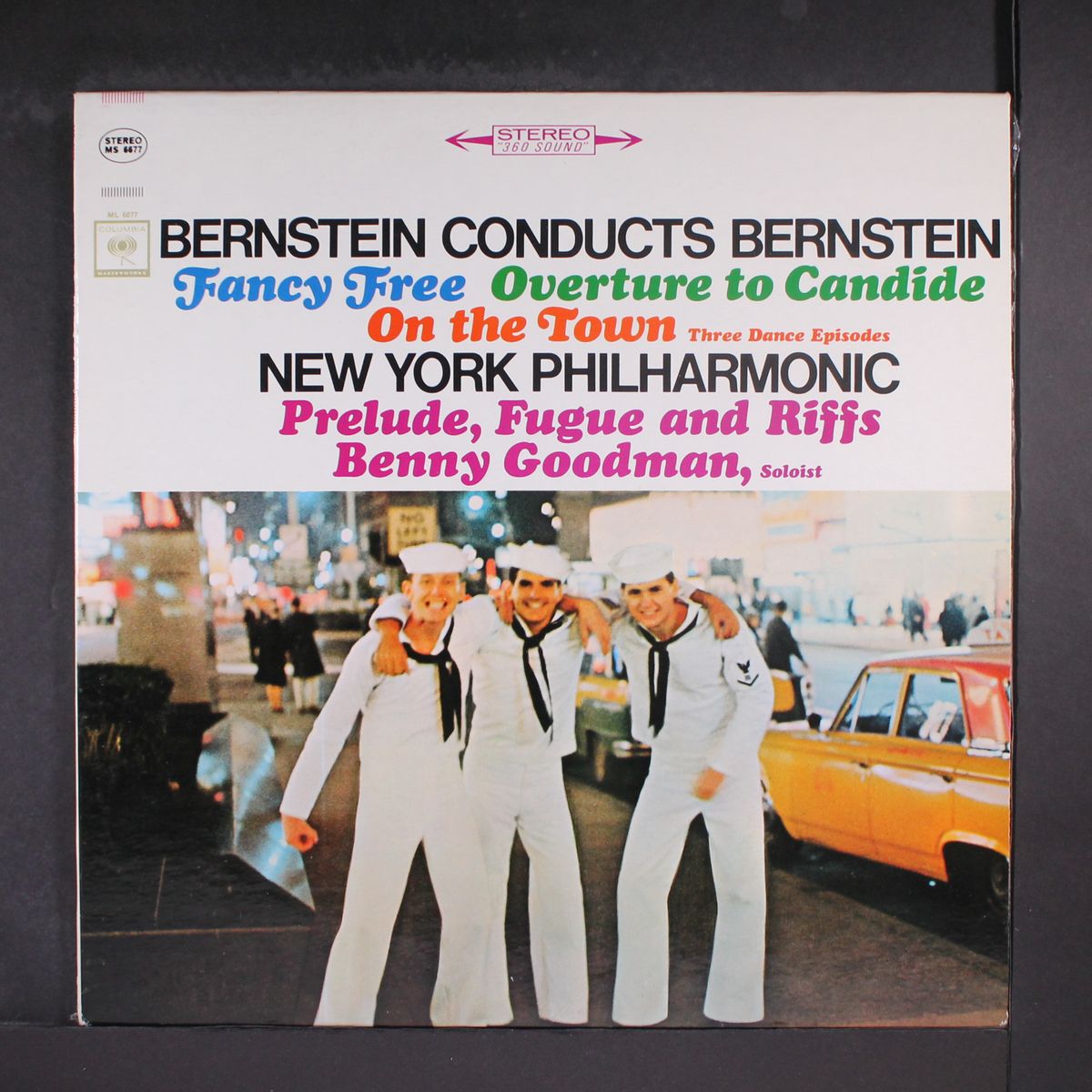 conducts bernstein by ELMER BERNSTEIN